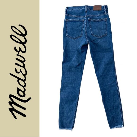 Madewell Women’s‎ 10” Rise Skinny Button Front Jeans - Size 27 - Picture 3 of 4